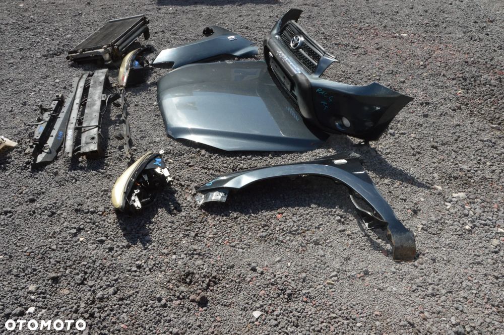 Zderzak przód maska lampa błotnik pas przód komplet toyota rav4 07r 2.2 d4d - 6