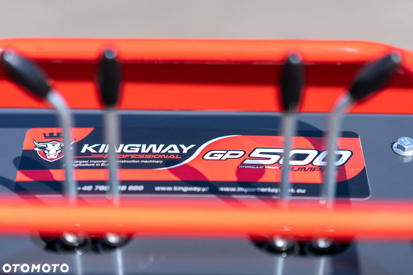 Kingway GP500 Dumper Wozidło taczka Miniwywrotka 500kg na GĄSIENICACH - 22