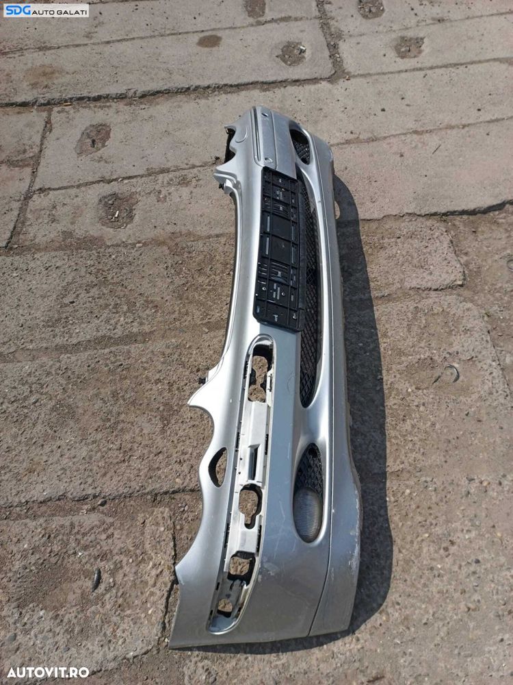 Bara Spoiler Fata Completa cu Capace Spalatoare Faruri Mercedes Clasa C Class W203 2001 - 2004 Culoare 744 [L0523] - 3