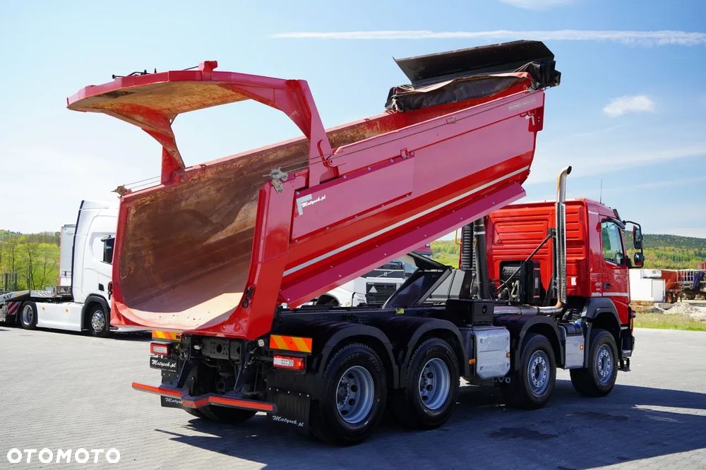 Volvo FMX 460 / 8x4 / WYWROTKA TYLNOZSYPOWA / I-SHIFT / EURO 6 / - 6
