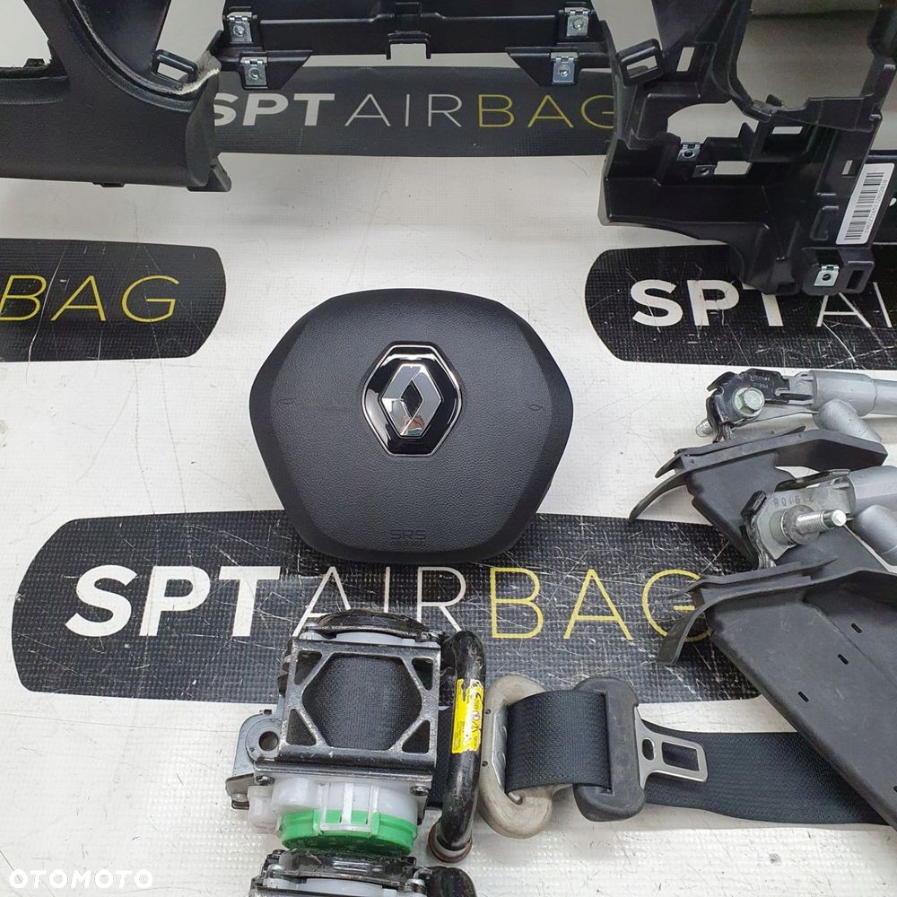 RENAULT KOLEOS II DESKA ROZDZIELCZA KONSOLA KOKPIT PULPIT PODUSZKI AIRBAG AIR BAG PASY KIT SET - 7