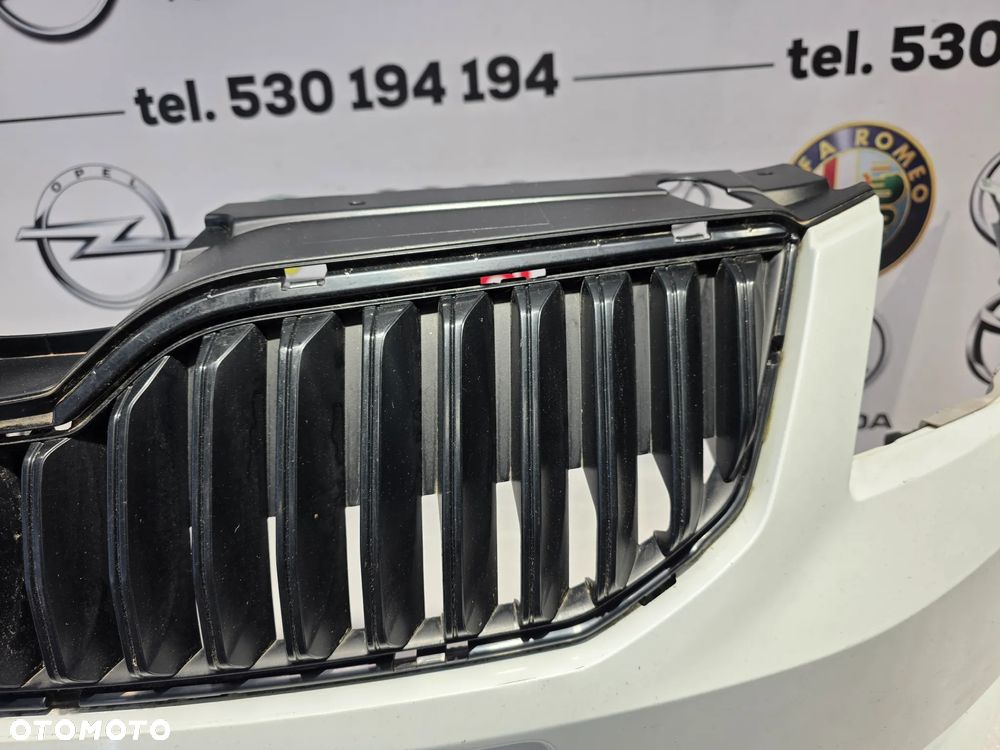 SKODA OCTAVIA 3 III 5E0 12- ZDERZAK PRZEDNI PRZÓD NA SPRYSKI NR 5E0807221 NR AUKCJI NZ2072 - 14