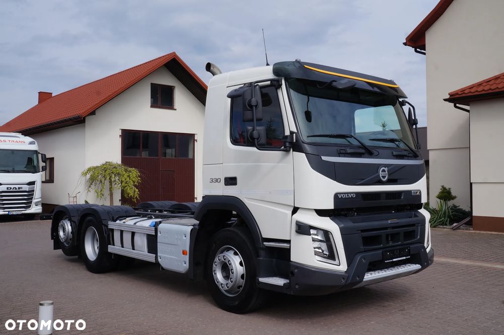 Volvo FMX FM 6X2 EURO 6 RAMA DO ZABUDOWY OŚ SKRĘTNA PODNOSZONA SCANIA - 5