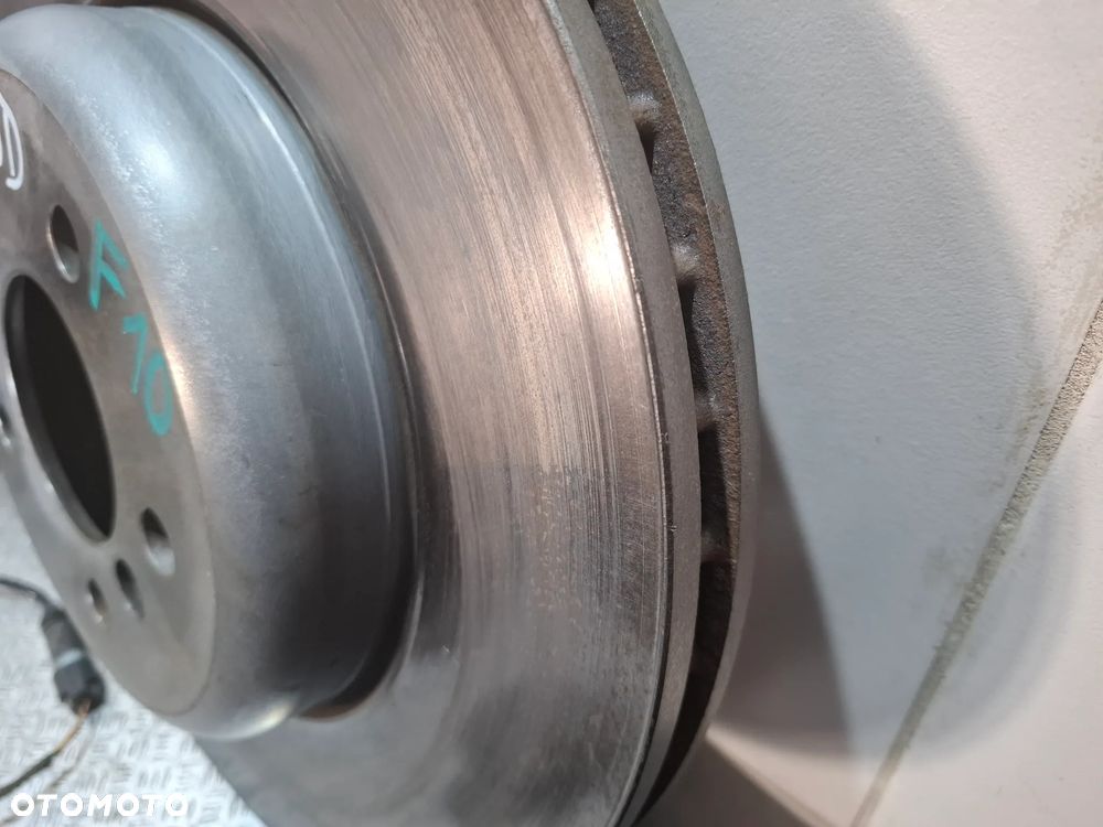 Tarcze hamulcowe klocki przód komplet 34,5 średnica BMW 5 F10 - F11 rok 2014 - 4