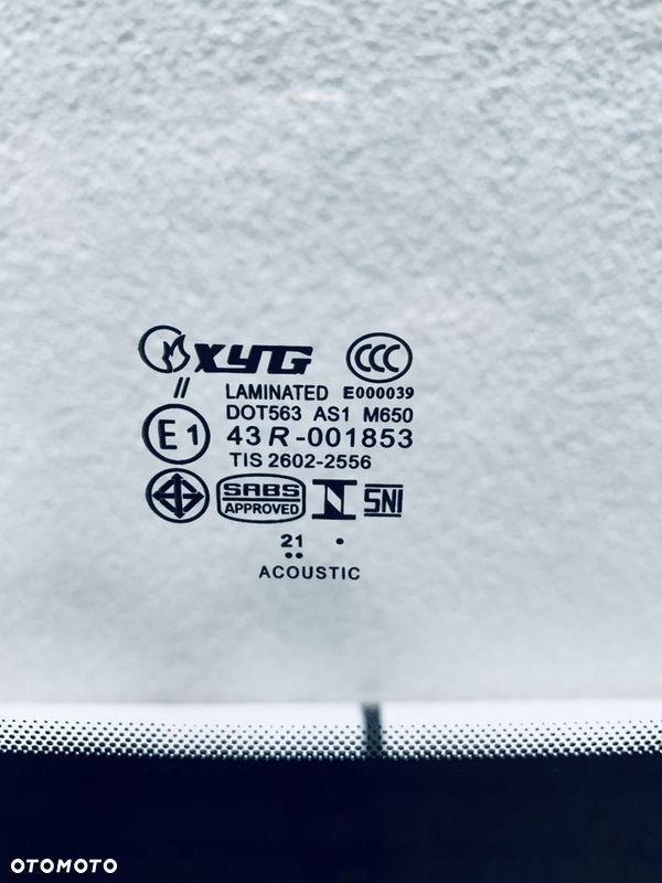 SZYBA CZOŁOWA FORD F150 / F250 / F350 2015-2018 KAMERA+SENSOR - 3