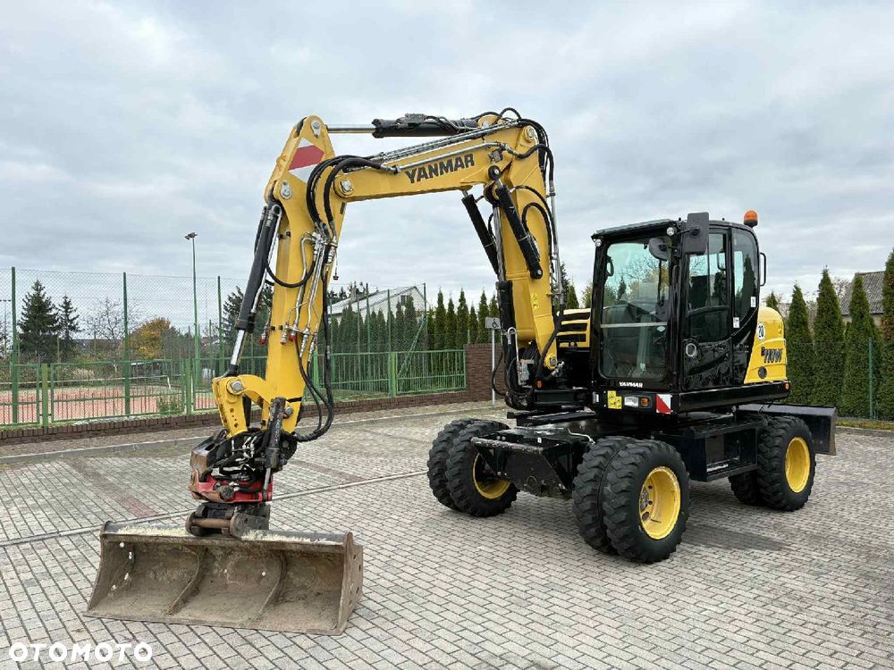 Yanmar B110W ROTOTILT 4 ŁYŻKI TYLKO 2618 mth - 1