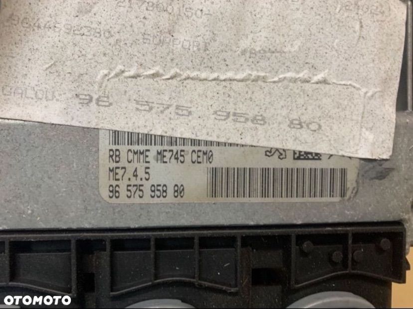9657595880 sterownik komputer silnika citroen c4 peugeot - 2