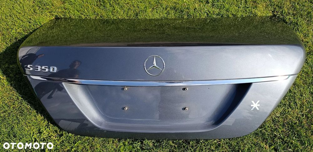 W221 klapa tylna tył kolor: C368 bez malowania S klasa Mercedes - 1