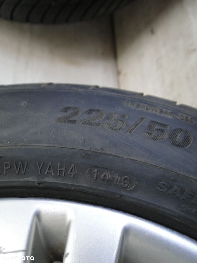 OPEL ASTRA J ZAFIRA INSIGNIA FELGA FELGI ALUMINIOWE OPONY 7x17 5x115 ET-44 225/50R17 - 18