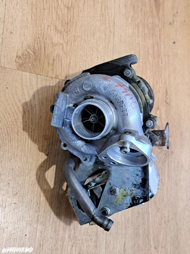 TURBOSUFLANTĂ / TURBINĂ Dreapta Originală BMW Seria 7 (E65/E66) 745d 4.4D V8 M67 - Cod 7794250 - 1