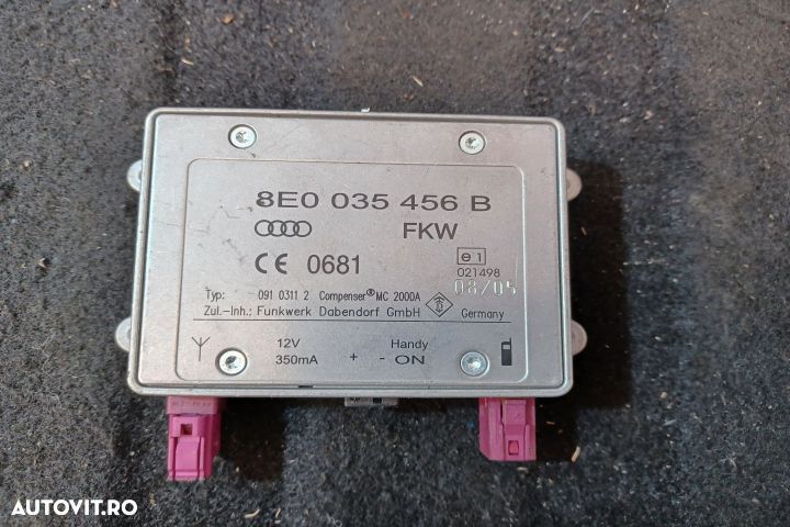 Amplificator antena radio 8E0035456B 8E0035456B Audi A6 4F/C6 [2004 - - 3