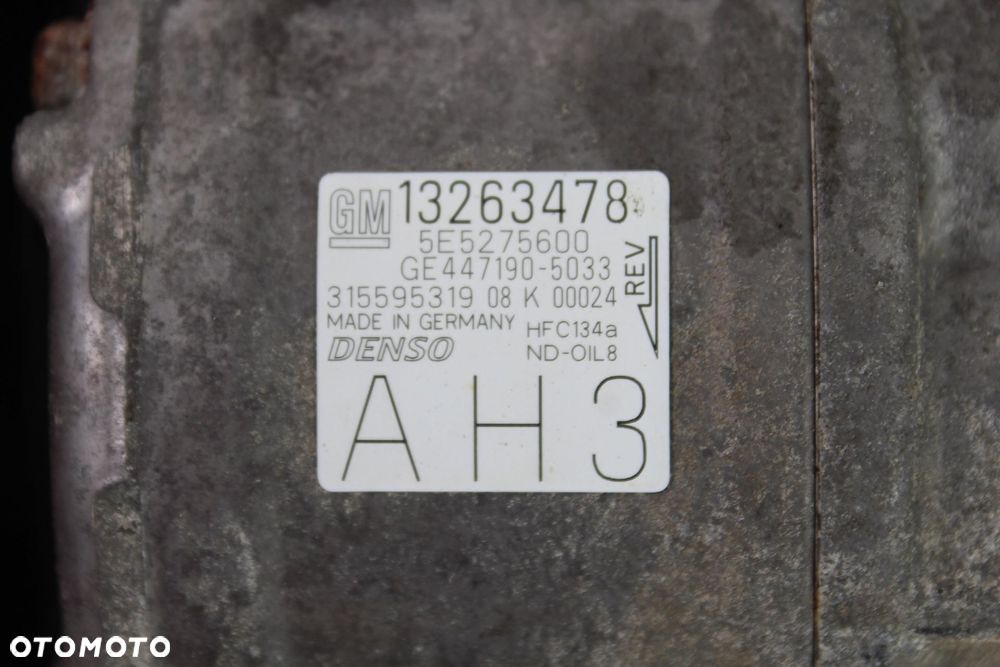 SPRĘŻARKA KLIMATYZACJI OPEL OPEL CORSA D OPC 06-11 - 8