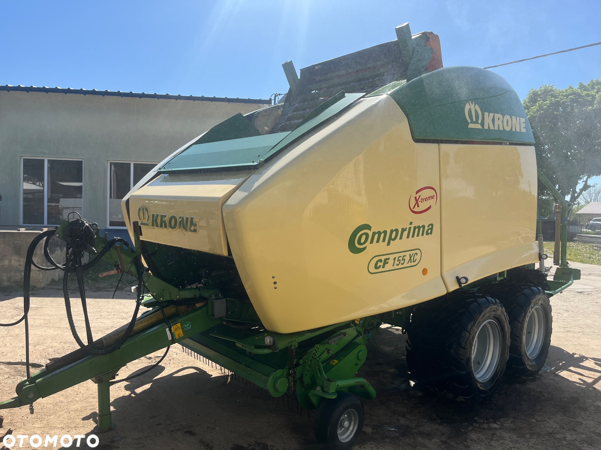 Krone Cf 155 combi xtreme fabrycznie mocniejsza prasa na długie prace w polu - 17