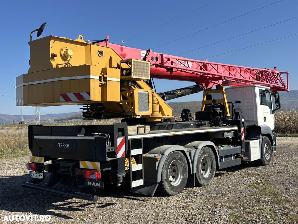MAN TGS 26.429 Automacara Palfinger/Sany SPC 320, 2019, 1900KM, 920 ore macara, Sarcina 32 tone, inaltime 32+9m jib - 8