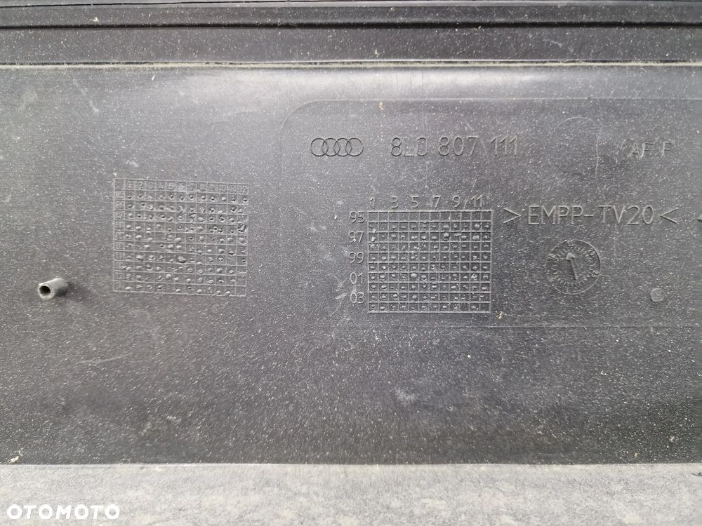AUDI A3 8L0 LIFT 00-03 KOMPLETNY ZDERZAK PRZEDNI PRZÓD + ATRAPA / GRILL + OBA SPRYSKIWACZE Z WĘŻAMI , NR 8L0807111 , NR AUKCJI NZ1024 - 32