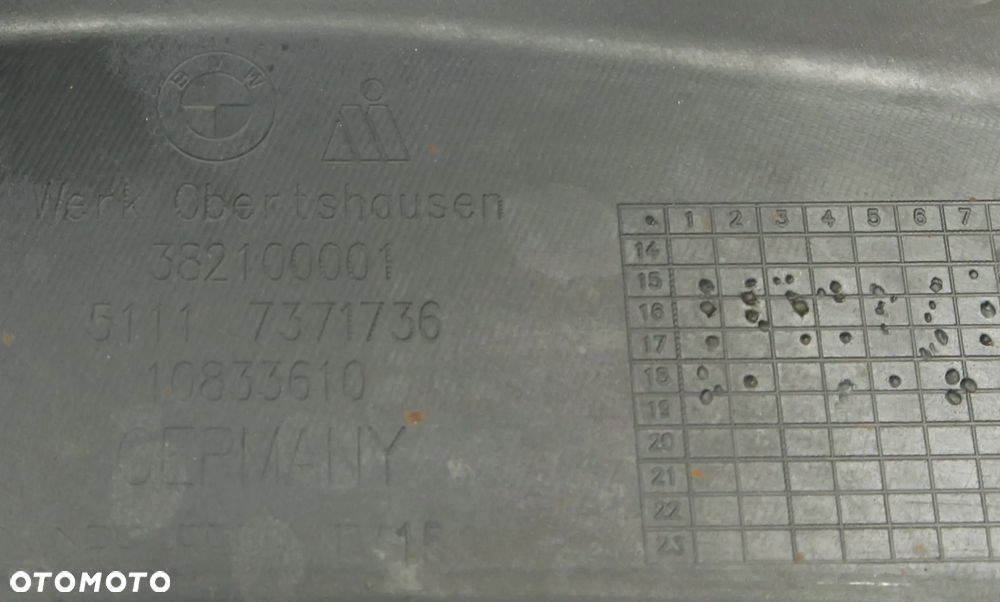 BMW 1 Lift F20 F21 LCI 2015 - 2019 zderzak przód F 20 ORYGINAŁ OE - 8