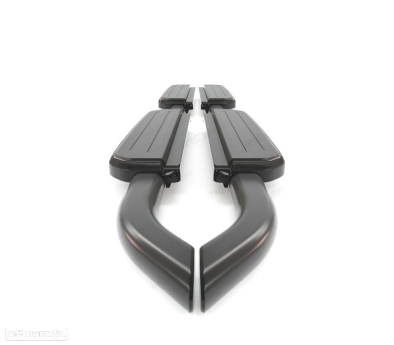 ESTRIBOS LATERAIS LAND ROVER DEFENDER 110 130 20- PRETO - 3