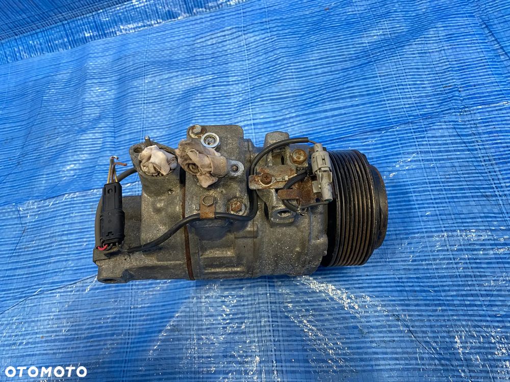 SPRĘŻARKA KOMPRESOR POMPA KLIMATYZACJI KLIMY BMW F07 F10 F11 F20 F25 F30   N55  GE447260-4081 ; 447260-4081 7SBU17C ORYGINAŁ - 5