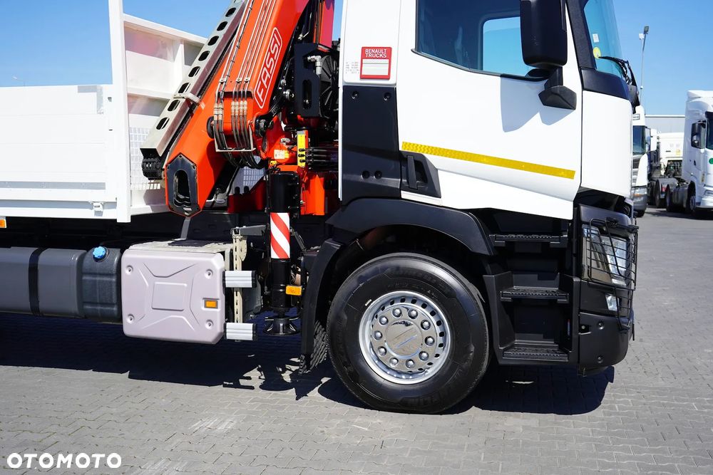 Renault C 430 / 6 X 2 / E 6 / SKRZYNIOWY + HDS / FASSI F 195 / ROTATOR / PILOT / DŁ. 8,05 M - 33