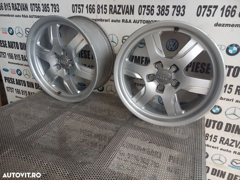 Jante Janta Aluminiu R17 Audi A4 B8 A5 A3 A6 Etc. Model Dupa 2010 7.5Jx17 ET28 - 3