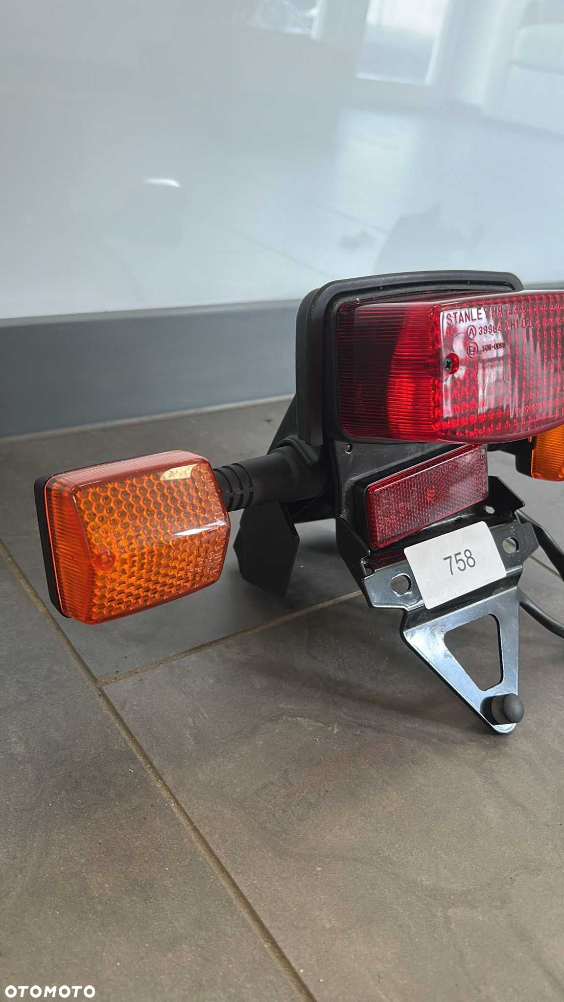 Mocowanie Tablicy Rejestracyjnej Ogon Honda Ruckus [758] - 3