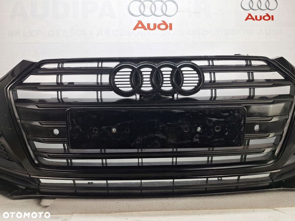 ZDERZAK AUDI S5 A5 S-LINE 8W 8W6 2017-2020 BLACK LINE GRILL - 2