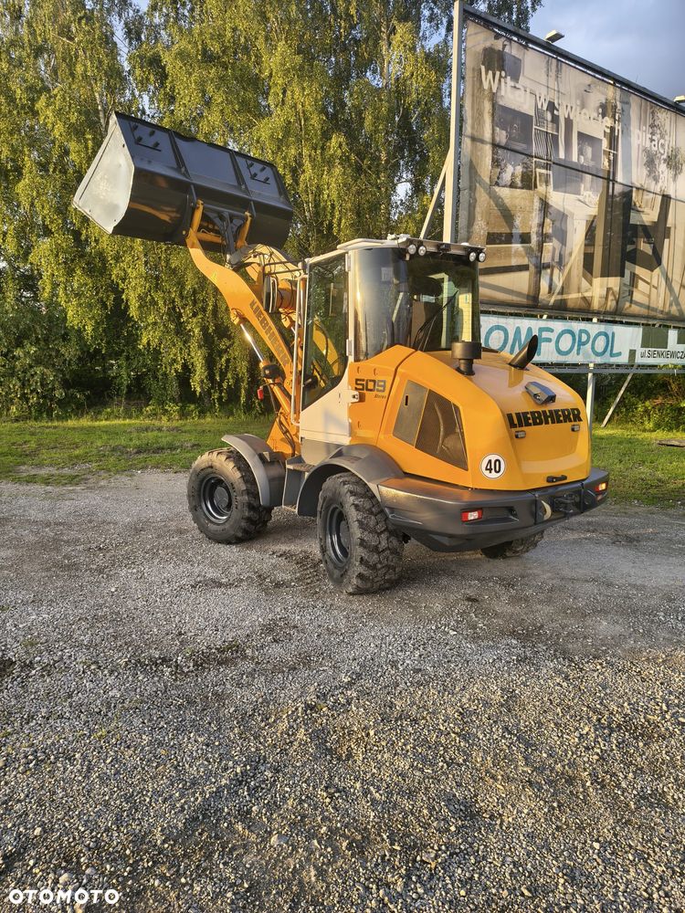 Liebherr L 509 L508 L504 L506 STEREO COMPACT CAT 906M 907M 908M VOLVO L35 L30 L25 JCB 407 406 FULL OPCJA DUŻA ŁYŻKA TEREX TL ATLAS AR 65 SUPER STAN BEZ LUZÓW - 10
