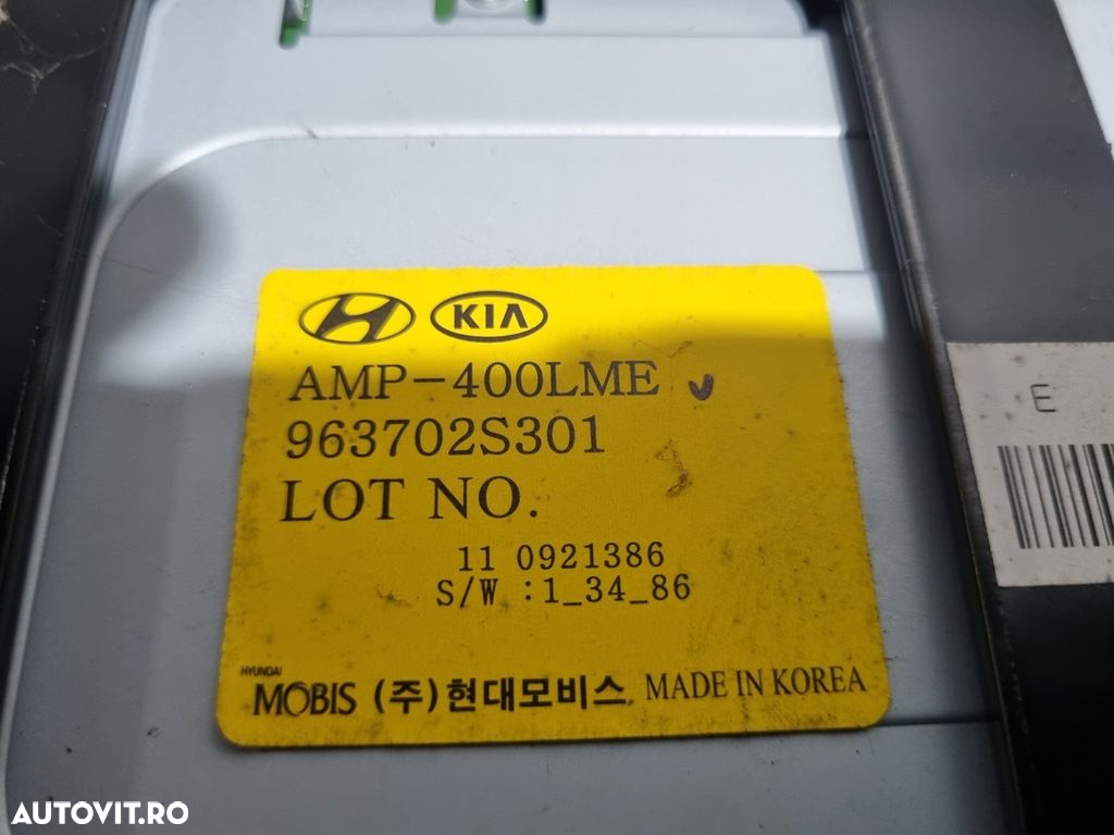 Amplificator audio Hyundai IX35 2010 - 2019 (1265) 963702S301 - 4