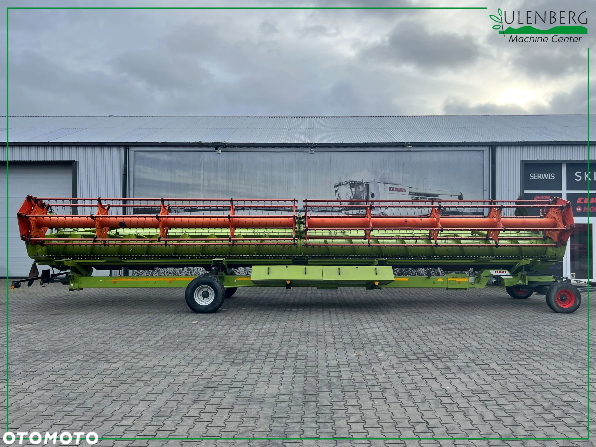 Claas Vario 1200 + wózek transportowy - 3