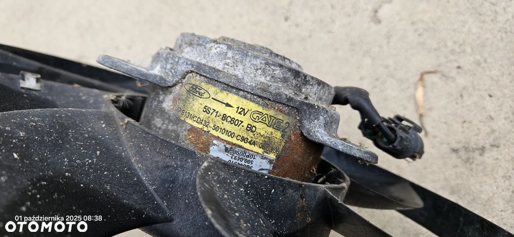 Wentylator chłodnicy Ford Mondeo Mk3 2,0 TDCI 5S71-8C607-BD - 3