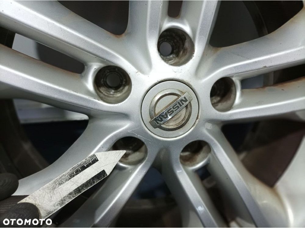 NISSAN KOMPLET FELGI ALUMINIOWE Z OPONAMI 5X114.3 6.5JX17 ET40 215/60 R17 - 8