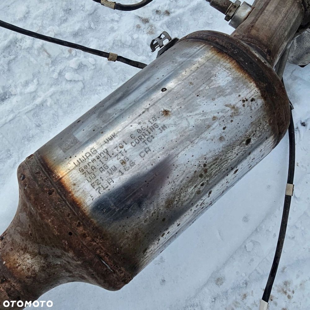 VW T6.1 kompletny układ wydechowy wydech katalizator DPF 7LA131701C - 8