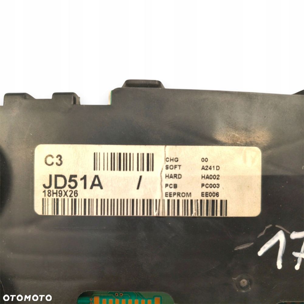 LICZNIK ZEGARY JD51A Nissan Qashqai J10 1.5 2.0 DCI Diesel 174 359km eu - 2