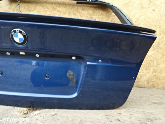KLAPA TYŁ TYLNA SZYBA BAGAŻNIKA BMW E46 LIFT COMPACT LAK:MYSTICBLAU METALLIC NR85 - 7