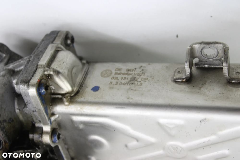 VW Polo 1.6 TDI Silnik CAY Egr Przewody Chłodnica - 9