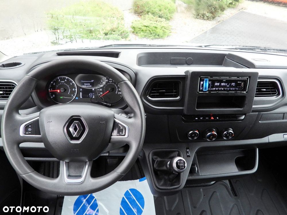 Renault MASTER  PLANDEKA 10 PALET WEBASTO TEMPOMAT LEDY PNEUMATYKA KLIMATYZACJA  165KM - 32