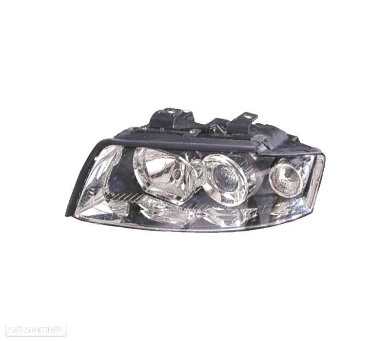 FAROL ESQ OPTICAS XENÓN AUDI A4 01-04 - 1
