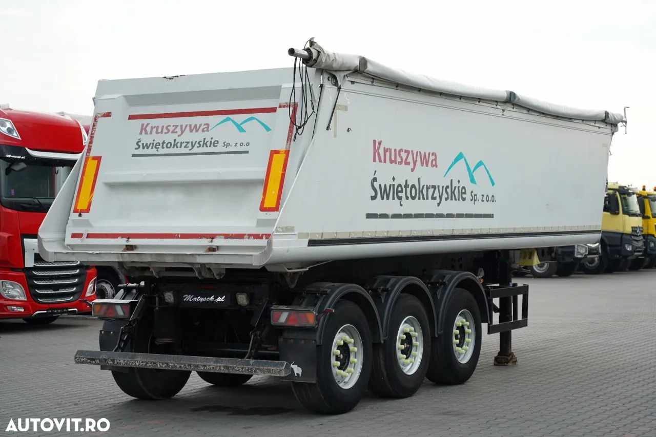 Schmitz Cargobull / BASCULATOR / ALUMINIU / AXE RIDICATIVE / AXE SAF / CONTRACT DE SERVICE POST-SERVICE - 7