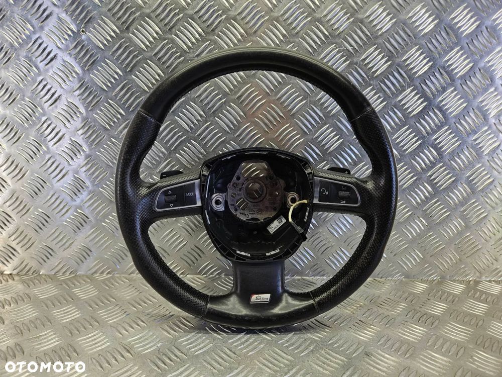 AUDI Q7 4L 05-15R KIEROWNICA CZARNA S-LINE 4F0419091DP 4F0419091 DP - 1