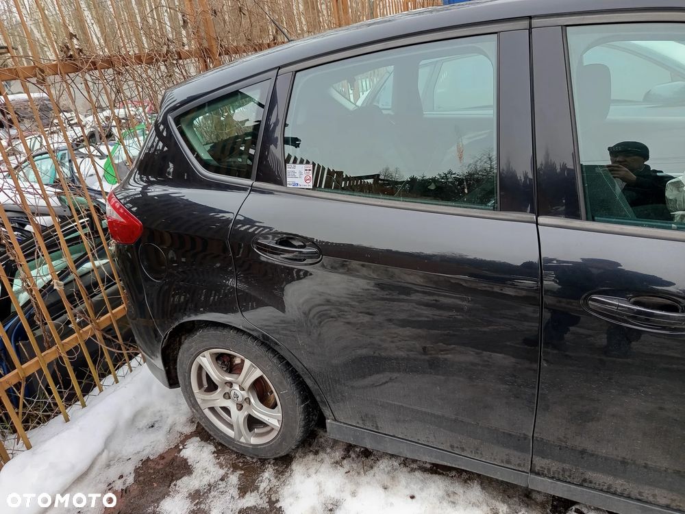 FORD C-MAX 11-19 DRZWI PRAWE LUB LEWE TYLNE SZYBA KLAMKA ZAMEK PODNOŚNIK BOCZEK KOD KOLORU DXA