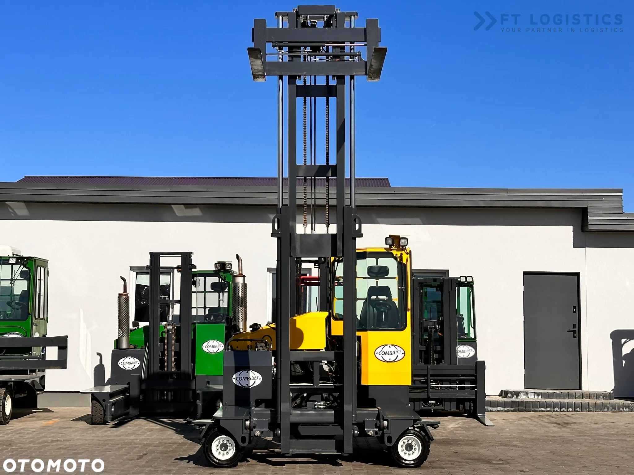Combilift C4000 / LPG / DUPLEX / 4100MM / WAGA / PRZESÓW WIDEŁ / JAK NOWY - 24