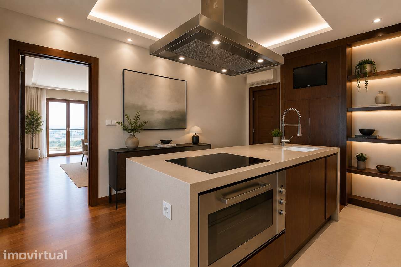 Luxury T4 Residence – Condomínio Privado com Piscina | Acesso Imediato - Grande imagem: 3/20
