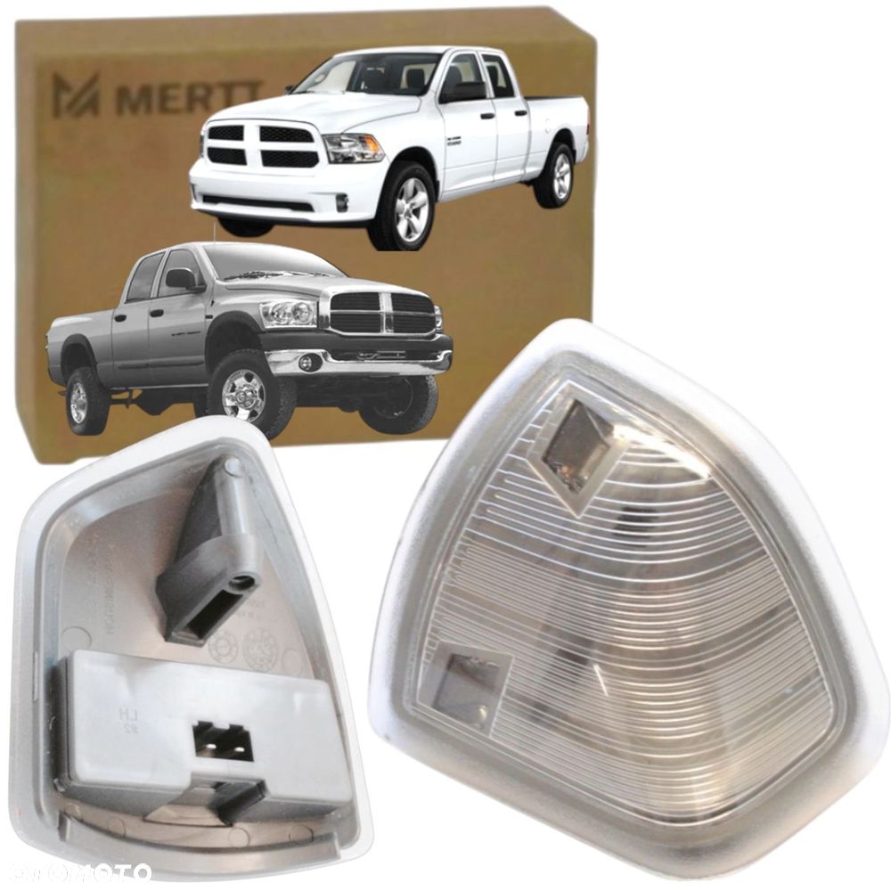 KIERUNKOWSKAZY MIGACZE BOCZNE W LUSTERKU DODGE RAM 2009-2018 PRAWY LEWY - 8