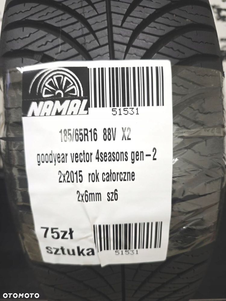 185/65R15 goodyear opony cało 6mm 51531 - 8