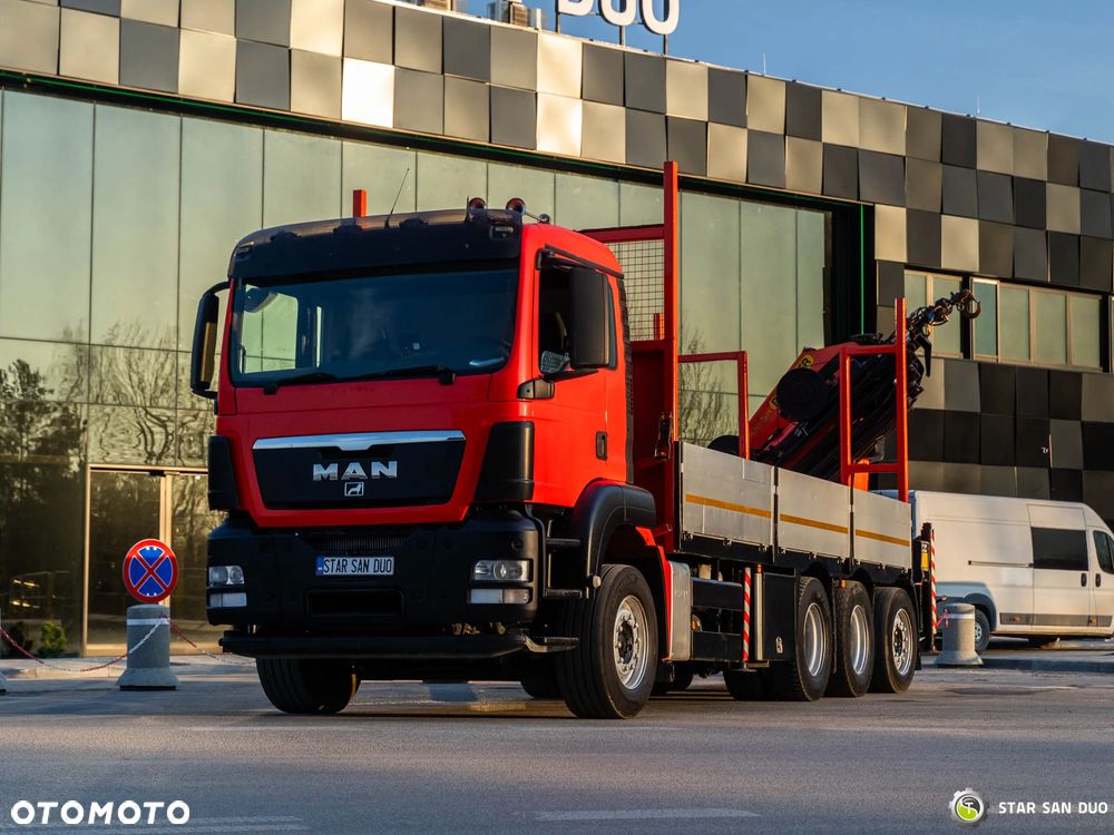 MAN TGS 35.400 8x4 Palfinger PK 34002 HDS Żuraw Wciągarka Cran Kran Winch Rotator - 3