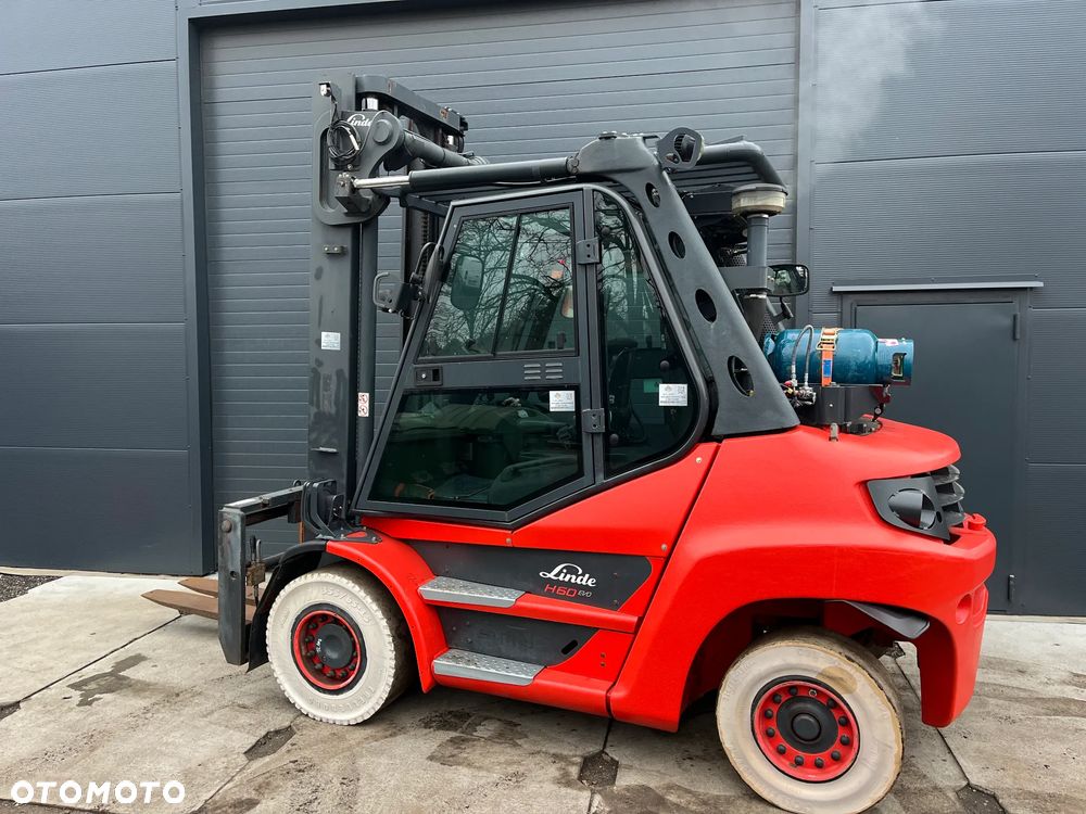 Linde H60T, H60D 396-03 Gaz LPG Kabina Klima Pozycjoner Przesuw boczny - 13