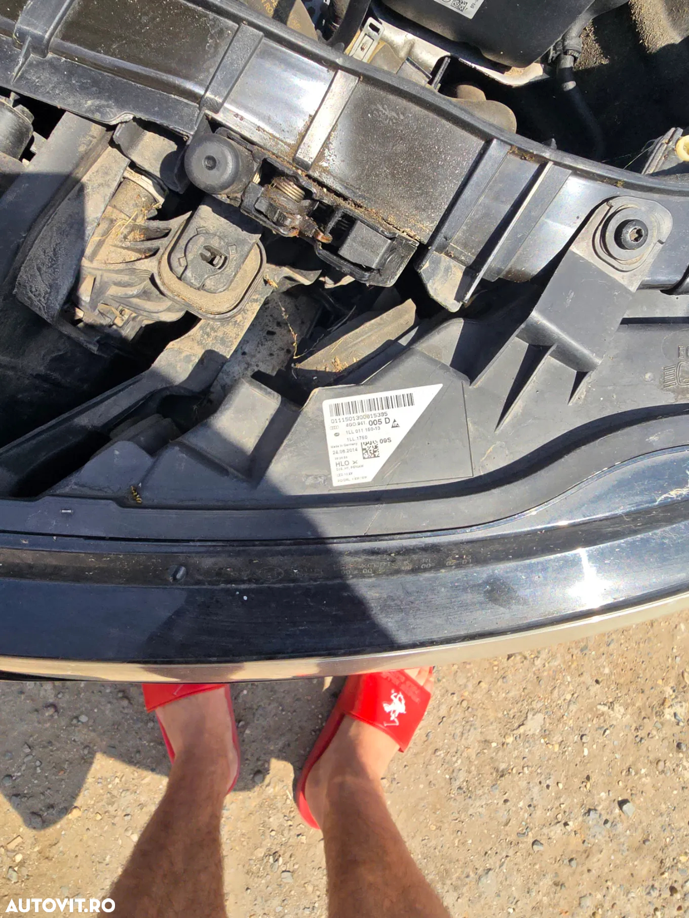 Bara Fata Capota Aripa Far Bi-Xenon Trager Audi A6 C7 4G S Line Intacte 2011-2016 - 10