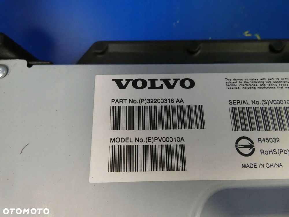 VOLVO V90 II S90 XC90 II XC60 II WZMACNIACZ AUDIO RADIA - 4