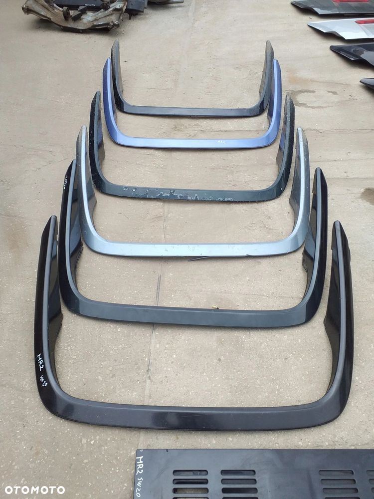 Toyota MR2 SW20 SPOILER PLASTIK RAMKA STOP TYŁ - 3