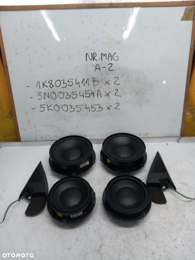 GŁOŚNIKI DYNAUDIO VW TIGUAN I 5N 1K8035411B 5N0035454A 5K0035453 - 1